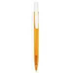 Caneta BIC® Media Clic Clear | Tinta azul