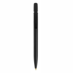 Canetas ecológicas com logótipo tinta azul BIC® Media Clic BIO cor preto