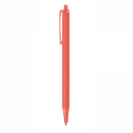 Canetas com detalhes coloridos duradouras tinta azul BIC® Clic Stic cor vermelho