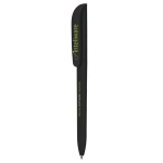Caneta BIC personalizável com logo ou imagem tinta azul Super Clip cor preto