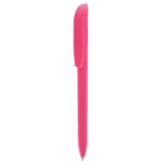 Caneta BIC personalizável com logo ou imagem tinta azul Super Clip cor cor-de-rosa