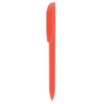 Caneta BIC personalizável com logo ou imagem tinta azul Super Clip cor coral