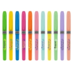 Marca-texto personalizado BIC® de diferentes cores Brite Liner® Grip cor verde pastel