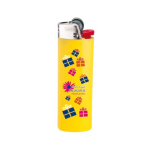 Isqueiros de longa duração para merchandising BIC® J26 cor amarelo