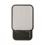 Suporte dobrável para telemóveis e tablets com logótipo Square cor preto