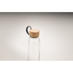 Garrafas personalizadas de vidro sem fugas 500ml Crystal Fjord cor transparente vista fotografia quarta vista