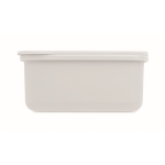 Lancheira personalizada com talheres 700ml TakeAway Small cor branco quinta vista