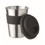 Copos de aço inoxidável para levar de 350ml Takeaway Steel cor preto segunda vista