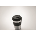 Copos de aço inoxidável para levar de 350ml Takeaway Steel cor preto vista fotografia quinta vista