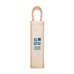 Saco para vinho personalizado de juta e canvas 320 g/m2 Wine Rioja vista principal