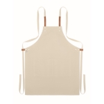 Aventais personalizados de algodão orgânico, 340 g/m2 Organic Cotton cor bege quinta vista