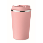 Copos térmicos impressos de aço inoxidável anti-gotas 350ml Elegant cor cor-de-rosa