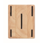 Conjunto de facas personalizadas de madeira com suporte Wooden cor madeira sétima vista