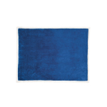 Manta polar personalizável com forro sherpa 225 g/m2 Sankt Moritz cor azul real