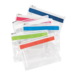 Bolsa de viagem prática de plástico com fecho de correr Zipper vista principal