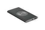Carregador sem fio e powerbank 4.000 mAh Powercard Chargepad cor preto