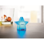 Estrela com luz de plástico promocional para decoração Luminosa Star cor branco vista conjunto principal