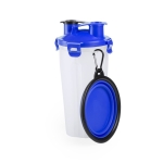 Kit de viagem para comida e bebida de animais Set Mascotas TakeAway cor azul primeira vista
