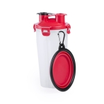 Kit de viagem para comida e bebida de animais Set Mascotas TakeAway cor vermelho primeira vista