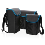 Lancheira térmica promocional resistente para 20 latas Explorer 17L cor preto vista geral
