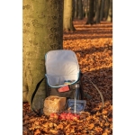 Lancheira térmica promocional resistente para 20 latas Explorer 17L cor preto vista de ambiente