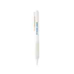 Caneta de tinta alemã com silicone tinta azul Solid Minimalist cor branco vista principal
