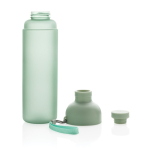 Garrafa personalizável de tritan dividida para gelo 600ml Giving cor verde-claro quinta vista