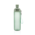 Garrafa personalizável de tritan dividida para gelo 600ml Giving cor verde-claro vista principal