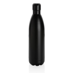 Garrafa grande térmica de aço inoxidável 1L Lifestyle Premium cor preto