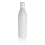Garrafa grande térmica de aço inoxidável 1L Lifestyle Premium cor branco