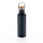 Garrafa de aço de parede única com tampa e pega 700ml Clip Neck cor azul-escuro