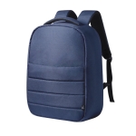 Mochilas antirroubo recicladas com acessório para trolley Minimal cor azul-marinho primeira vista