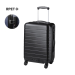 Malas personalizadas trolley resistentes a impactos de RPET sétima vista