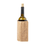 Manga refrigeradora de garrafa de cortiça com fecho ajustável Cork cor natural terceira vista