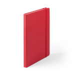 Cadernos promocionais baratos coloridos, folhas A5 pautadas Notes cor vermelho primeira vista