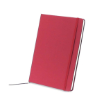 Cadernos promocionais baratos coloridos, folhas A5 pautadas Notes cor vermelho