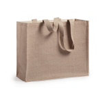 Saco de juta e algodão laminado, resistente 12 kg Beach Budget terceira vista