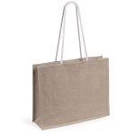 Saco de juta personalizado em cor atrativa resistente 10kg Jute Colors cor natural