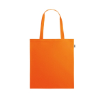 Saco reciclado com asas compridas para as compras de rPET Convert cor cor-de-laranja