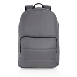 Mochila eco para portátil de 15,6'' com certificação AWARE Pocket cor prateado mate