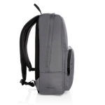 Mochila eco para portátil de 15,6'' com certificação AWARE Pocket cor prateado mate terceira vista