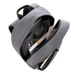 Mochila eco para portátil de 15,6'' com certificação AWARE Pocket cor prateado mate sétima vista