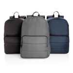 Mochila eco para portátil de 15,6'' com certificação AWARE Pocket cor prateado mate vista geral