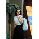 Mochila antirroubo com bolsos RFID para PC de 15,6'' Bobby Soft cor verde menta