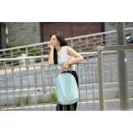 Mochila antirroubo com bolsos RFID para PC de 15,6'' Bobby Soft cor verde menta