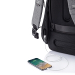 Mochila antirroubo reciclada para PC de 15,6'' Bobby Hero Regular cor cinzento nona vista