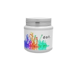 Pastilhas Mentos com frasco personalizável White Menta Suave cor branco