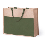 Saco de juta com bolso para imprimir com o teu logotipo Pocket XL primeira vista