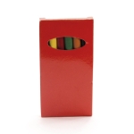 6 lápis de cor baratos, caixa personalizável de cor apelativa Pigment cor vermelho segunda vista