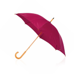Guarda-chuva automático em poliester 190T com logo ø105 Basic cor bordeaux primeira vista